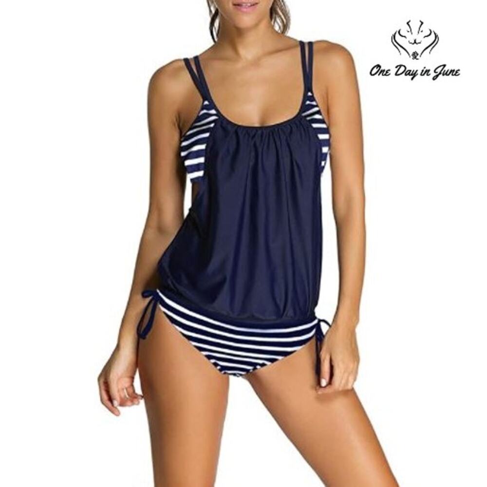 Dokotoo Double Up Tankini Size XL